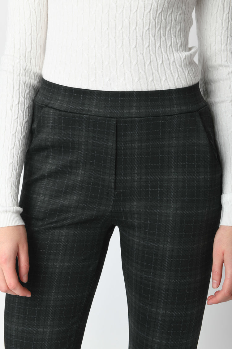 Leggings a stampa check