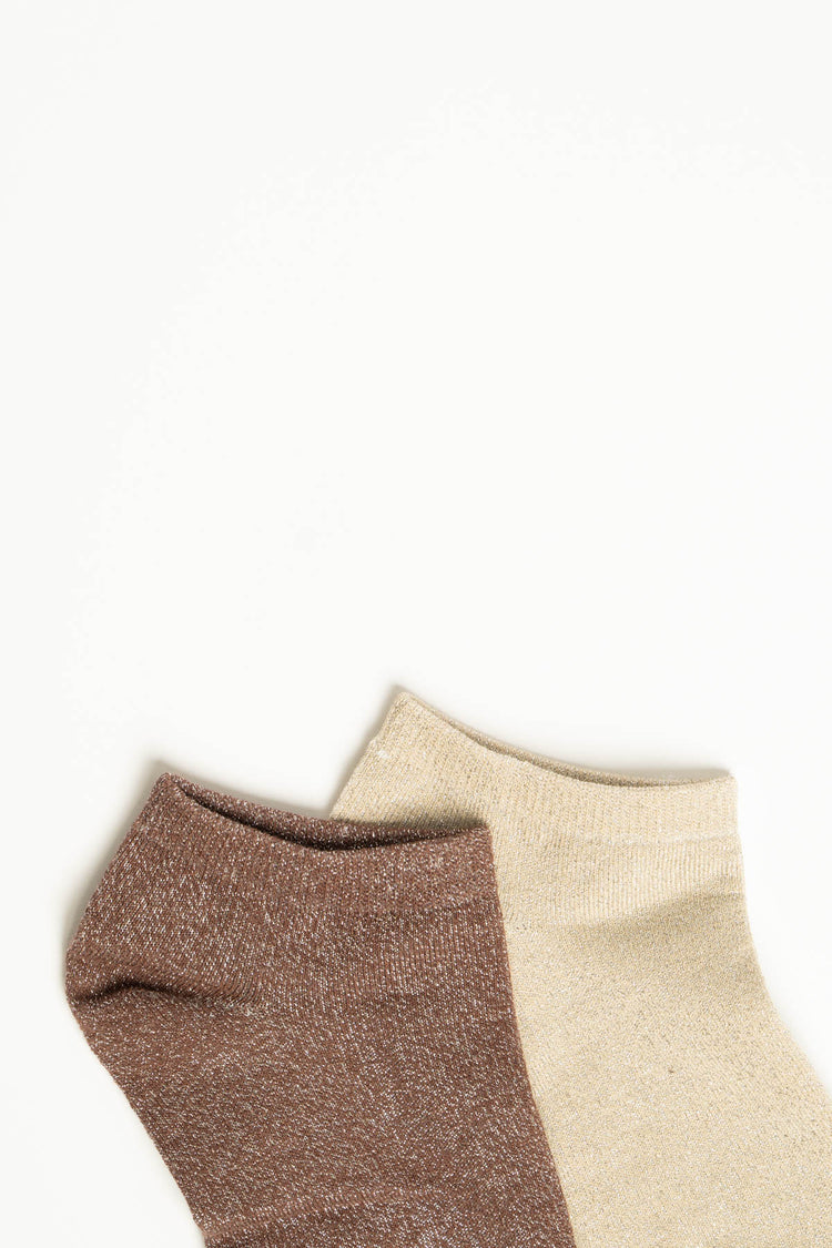 Pack calzino lurex