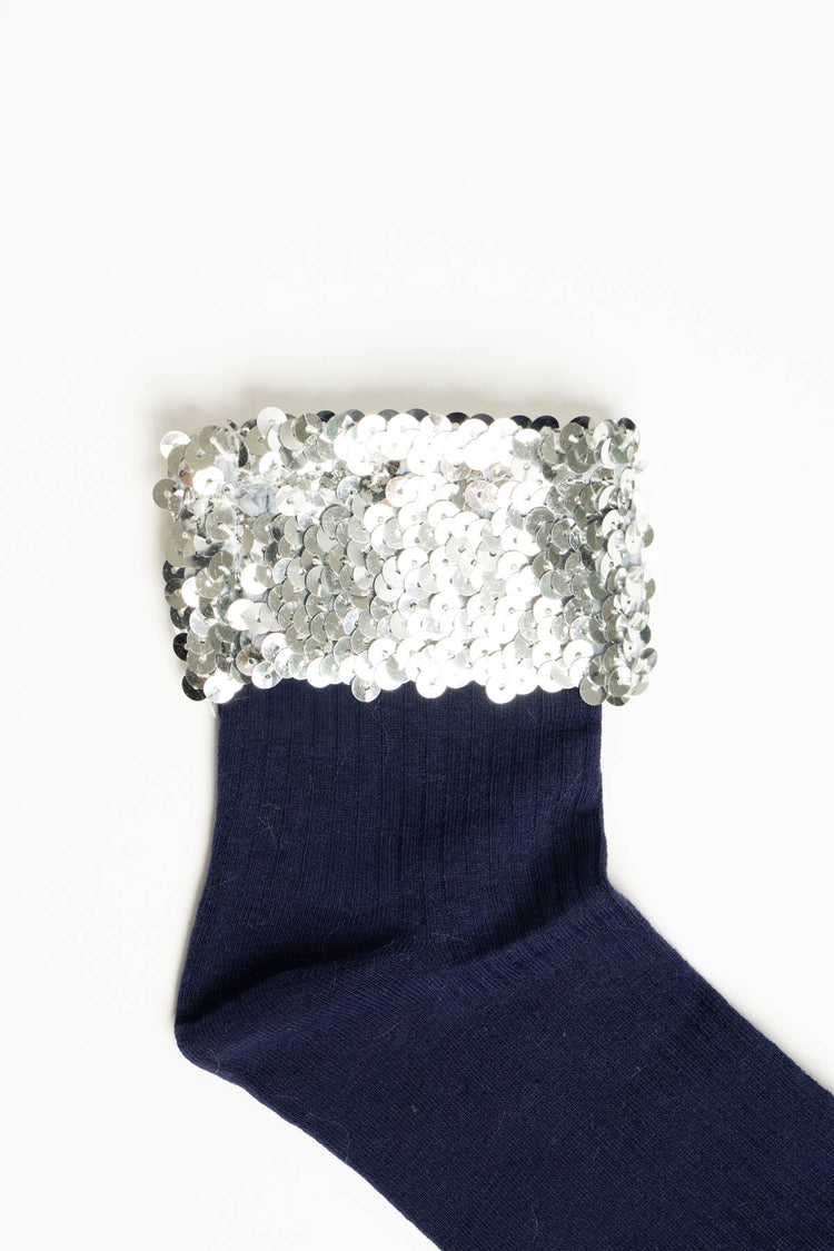 Calzino con paillettes