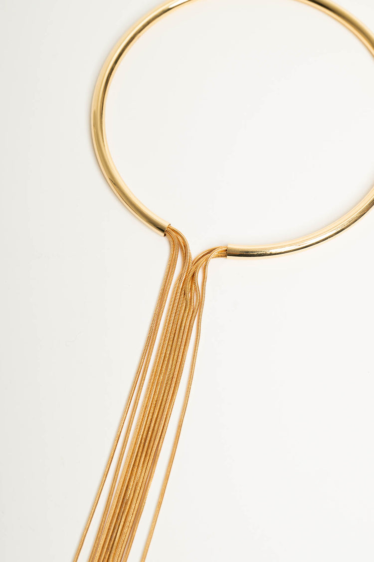 Collana rigida con pendente