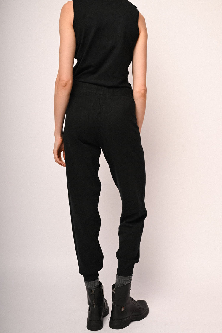 Pantaloni joggers in maglia