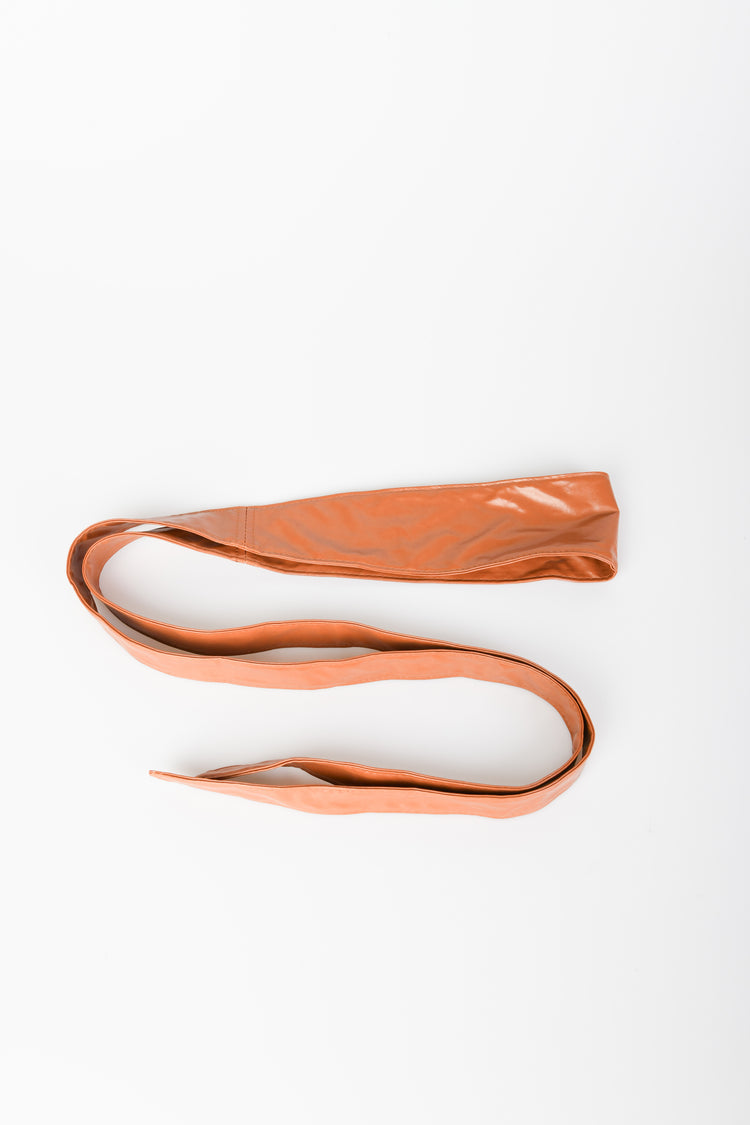 Cintura a fascia in similpelle