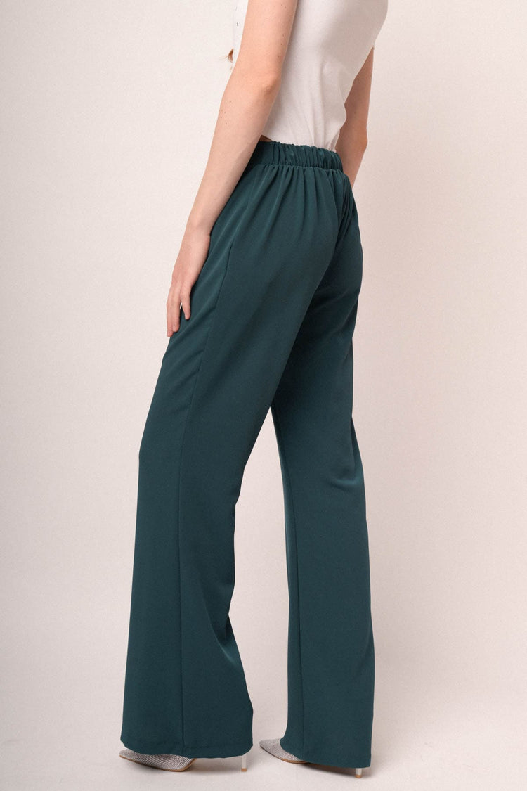 Pantaloni a zampa morbidi