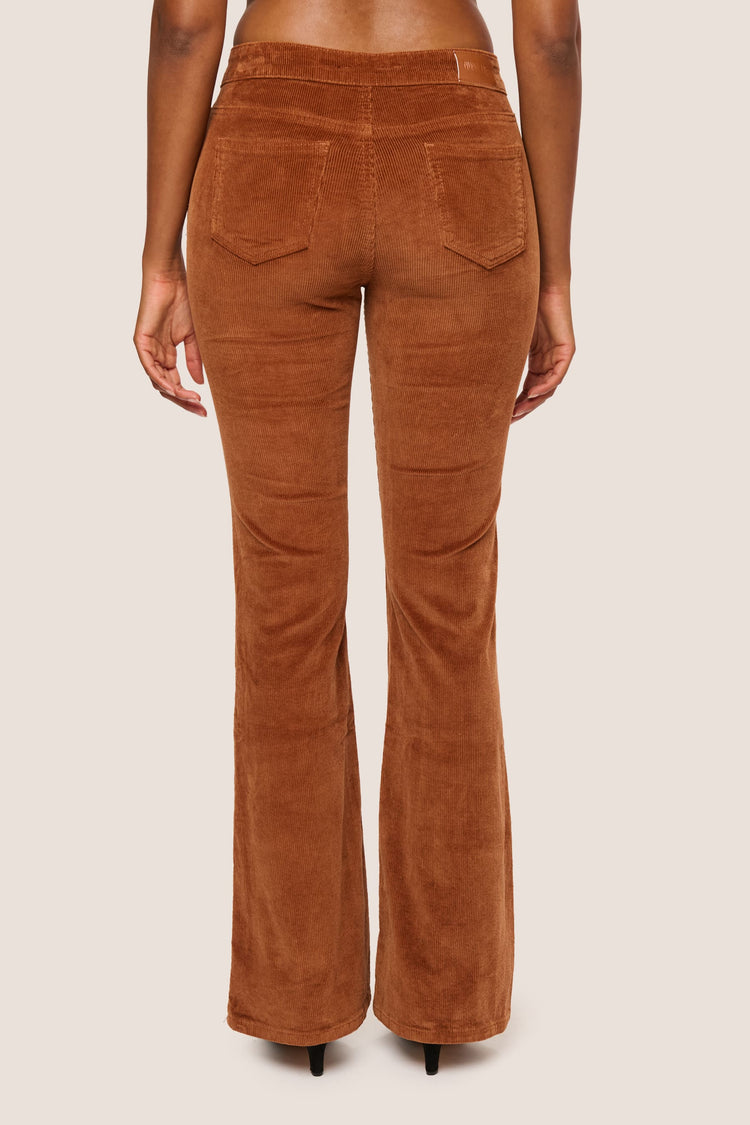Pantaloni velluto a zampa