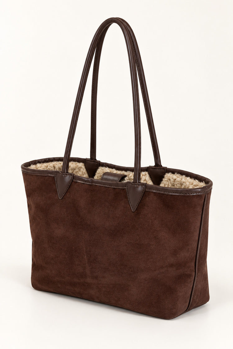 Borsa shopper con boucle dentro