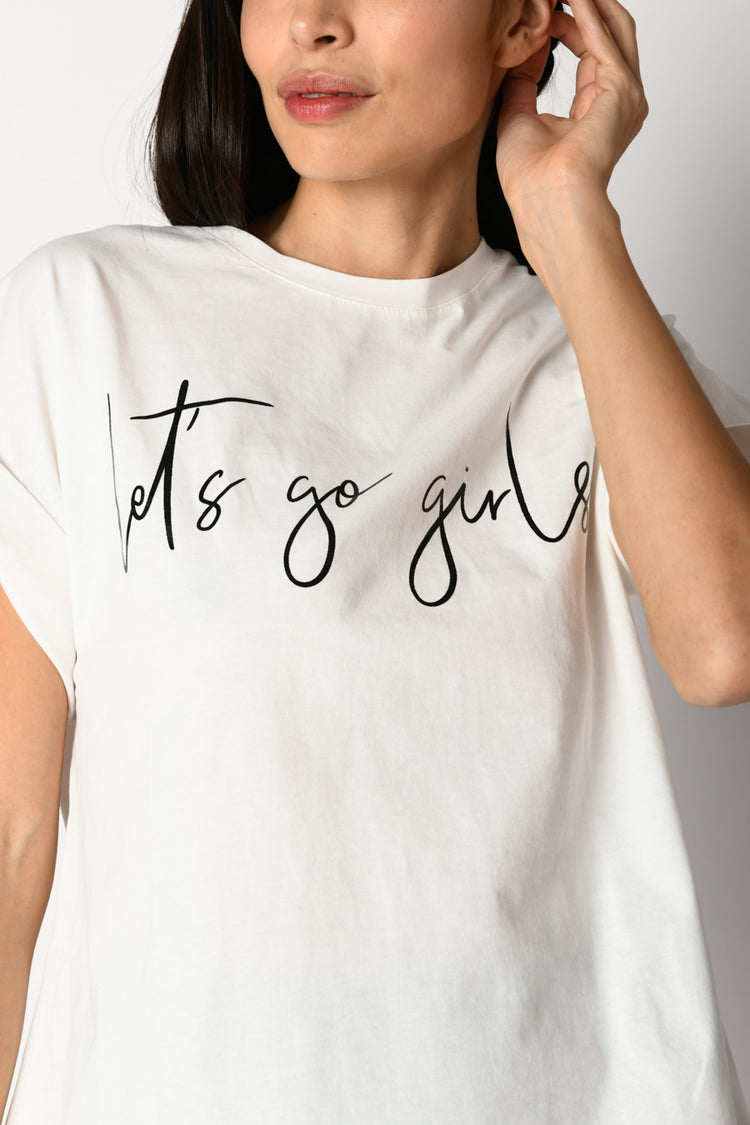 T shirt Let's Go Girls