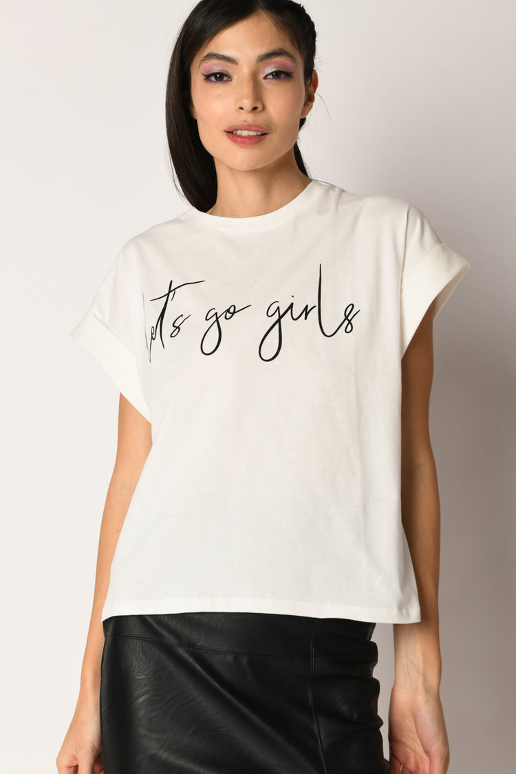 T shirt Let's Go Girls