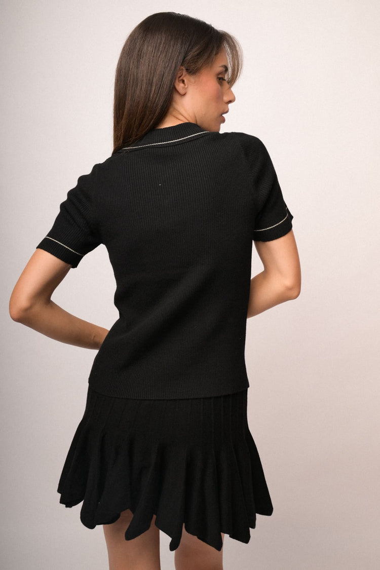 Maglia modello calcetto con profili