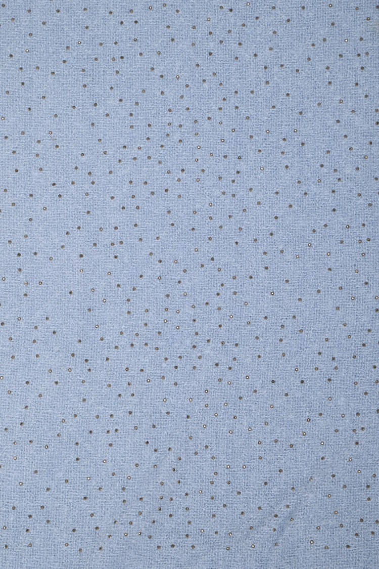 Sciarpa nappine e strass