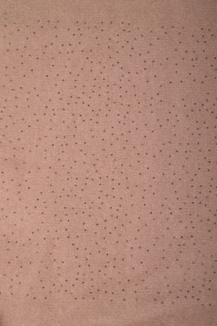 Sciarpa nappine e strass