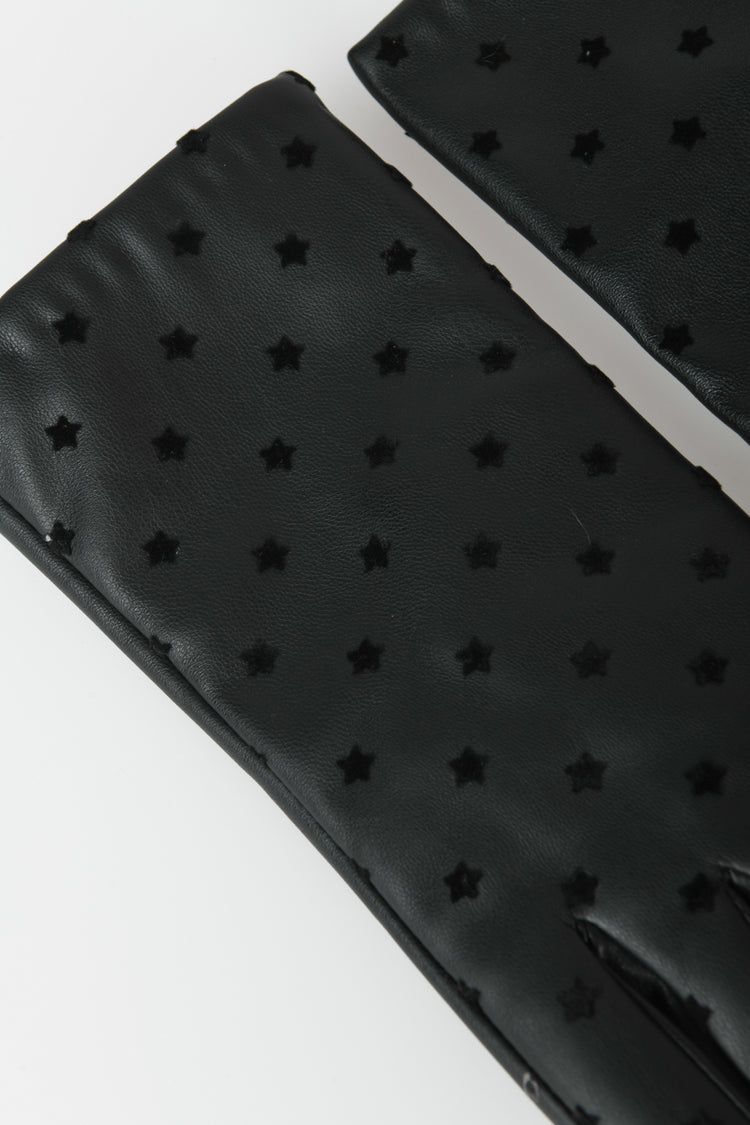 Guanti con stelle all-over
