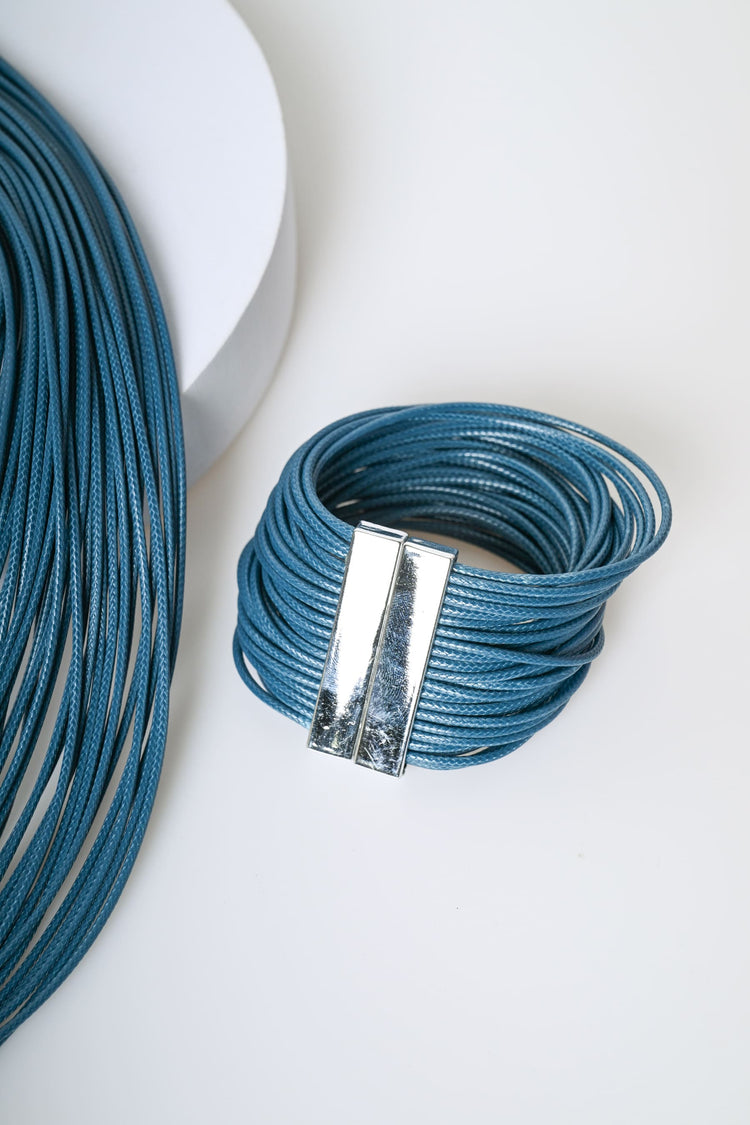 Set collana + bracciale multifili