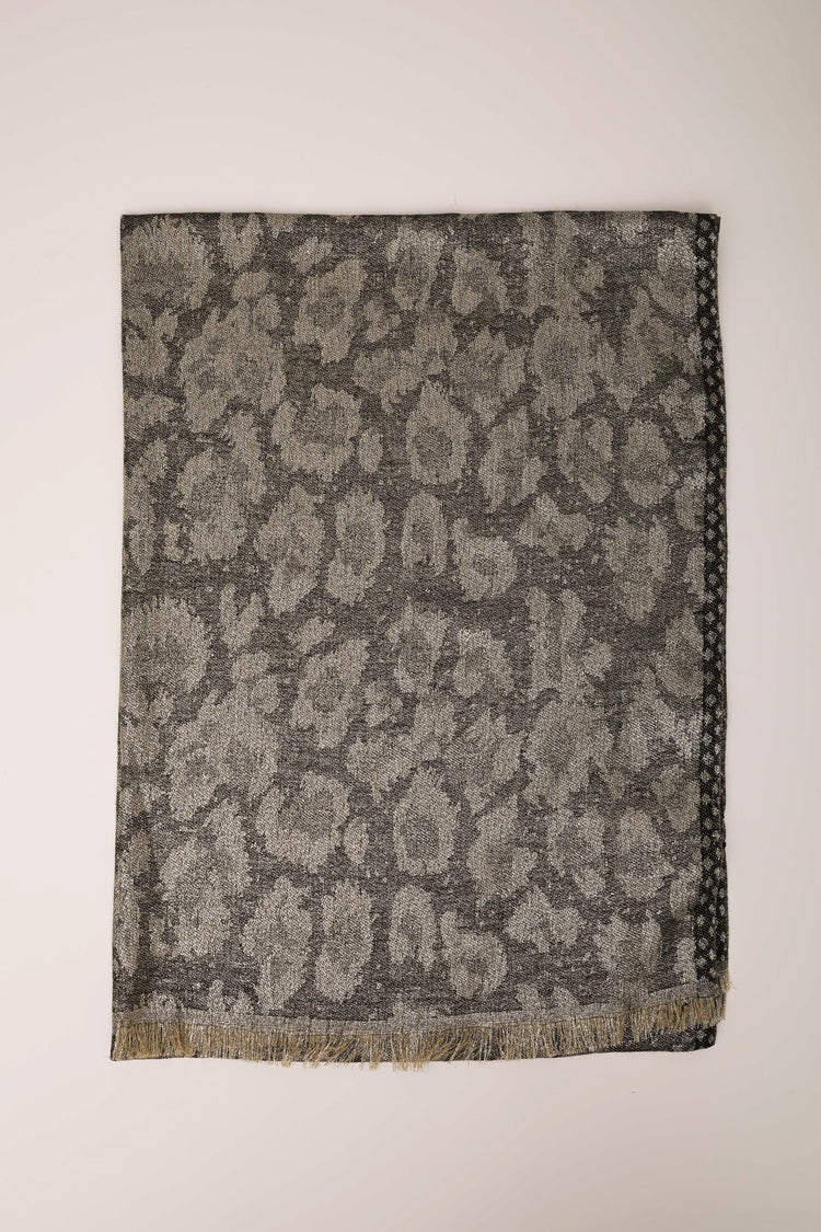 Stola in jacquard animalier