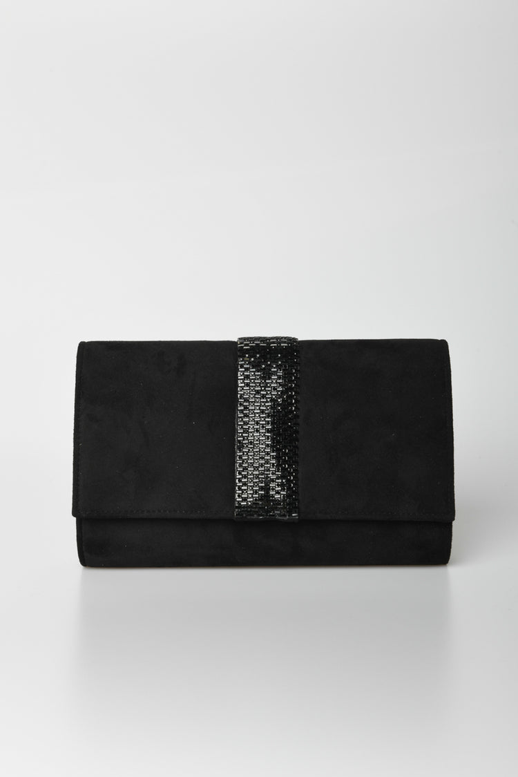 Pochette in faux suede
