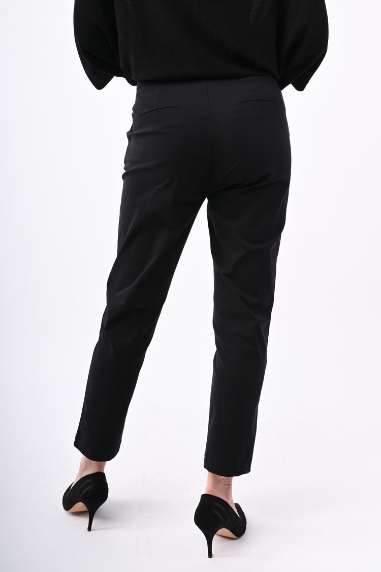 Pantaloni misto viscosa stretch