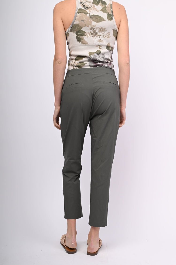 Pantaloni misto viscosa stretch