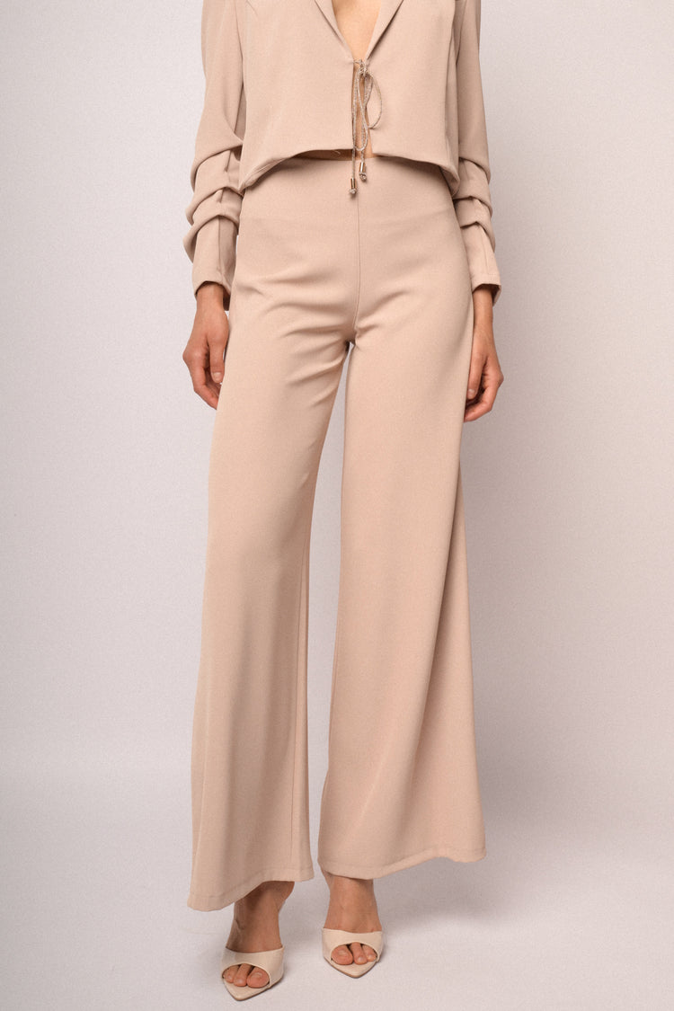 Pantaloni palazzo fluido