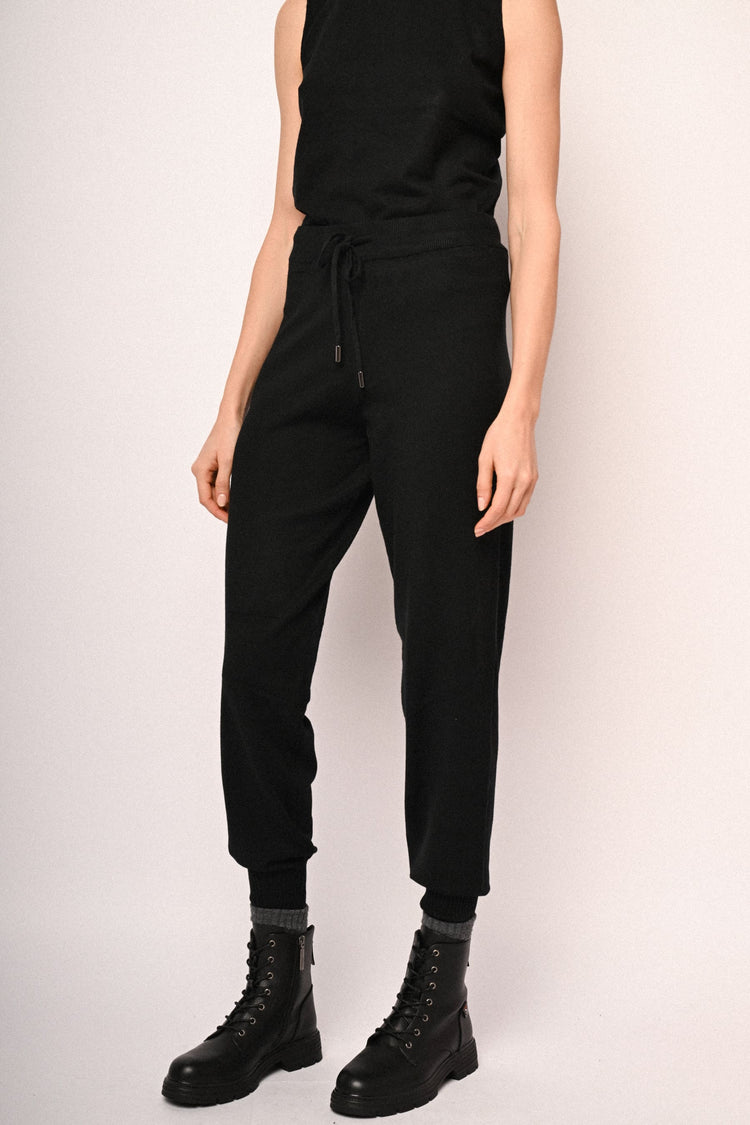 Pantaloni joggers in maglia