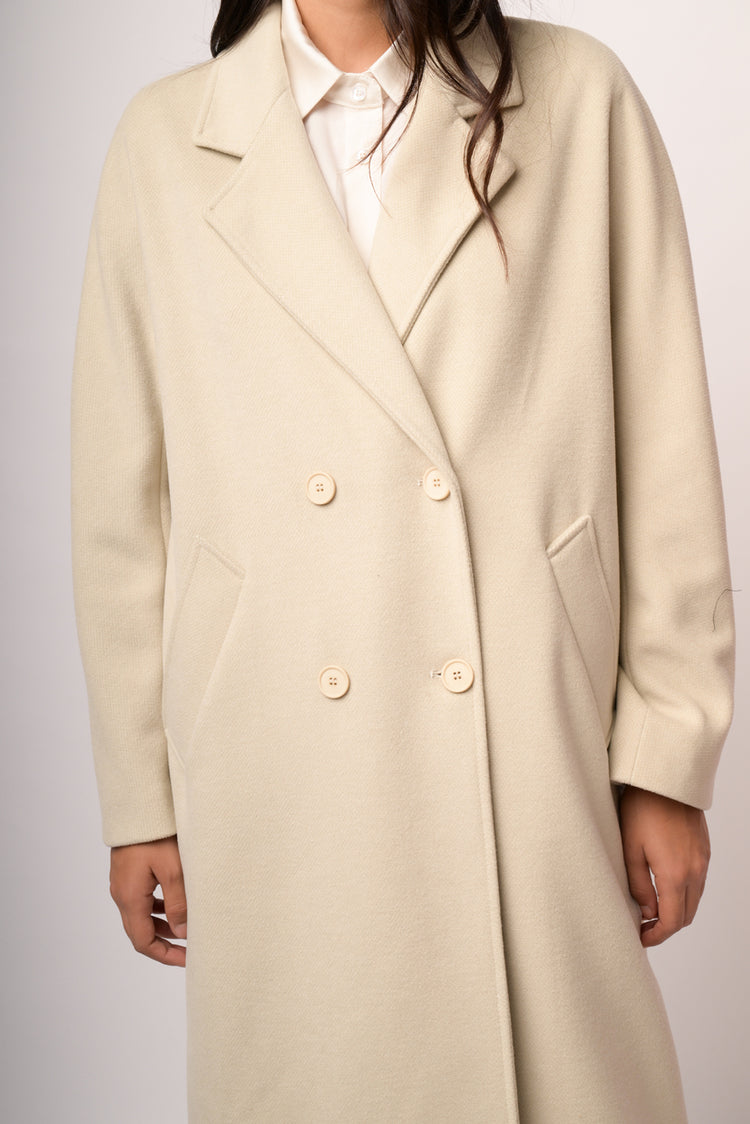 Cappotto lungo doppiopetto