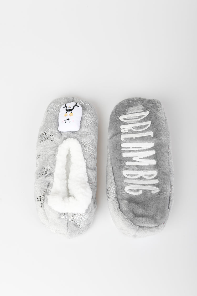 Slippers con patch orso + pinguino