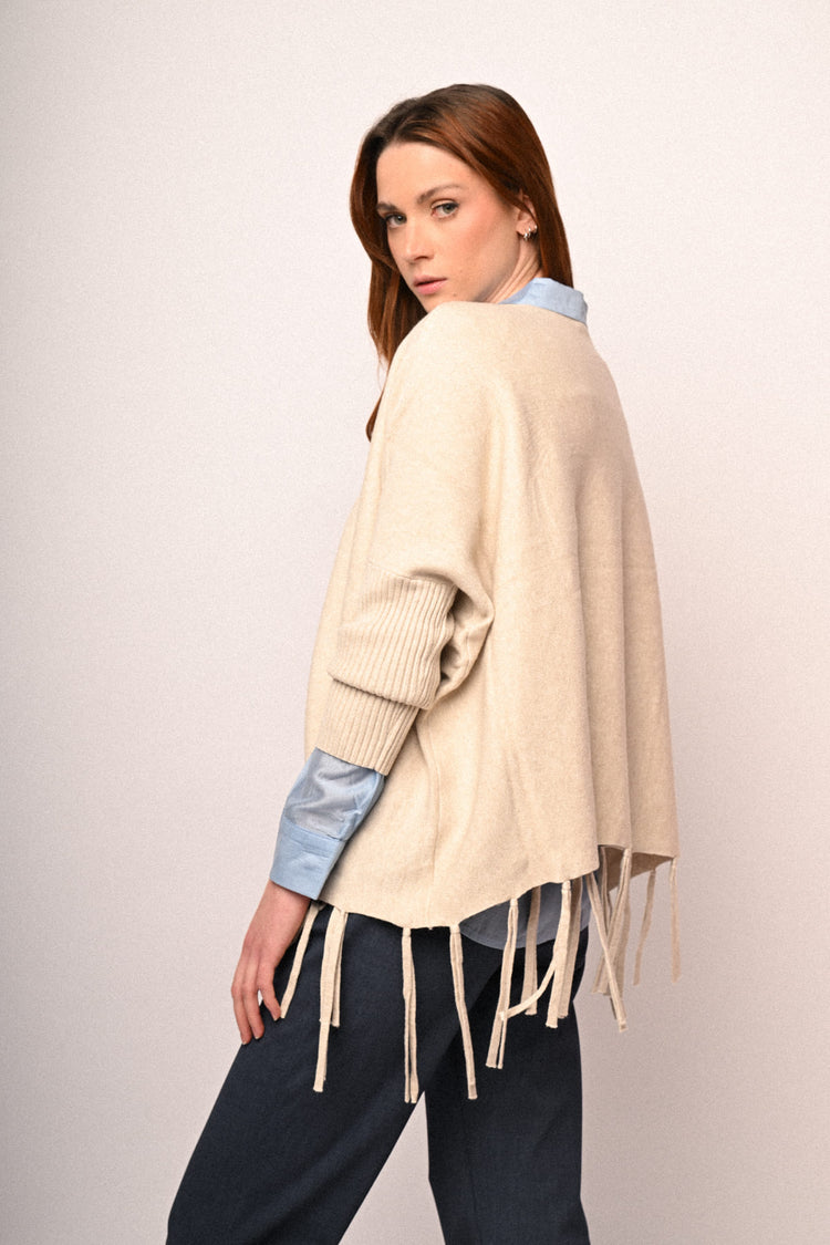 Maglia con frange