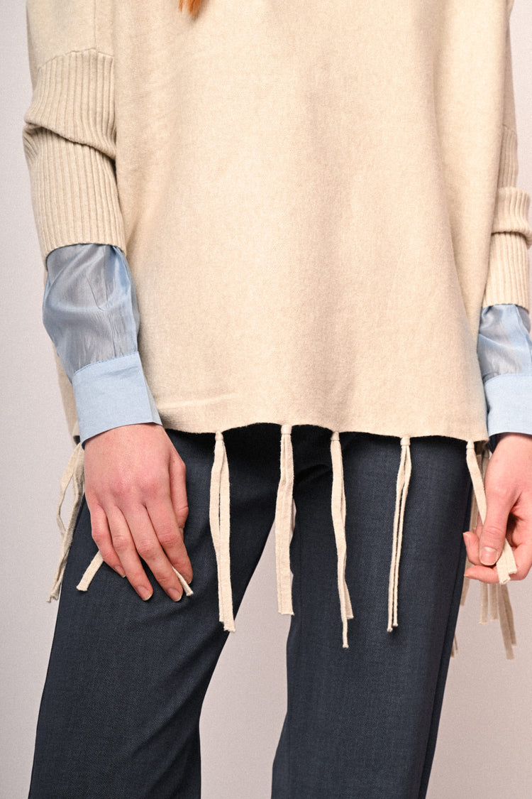 Maglia con frange
