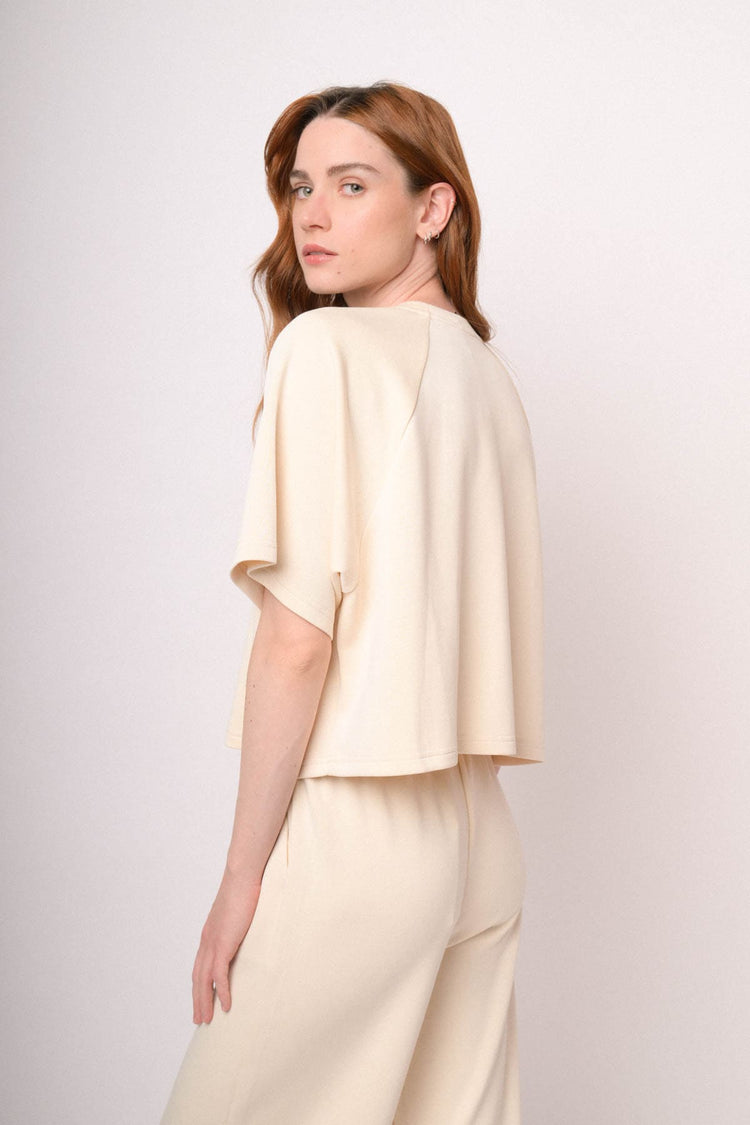 Maglia felpa con strass