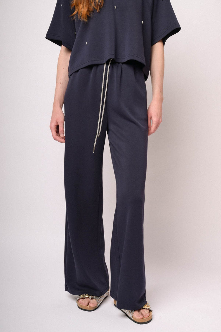 Pantaloni palazzo coulisse