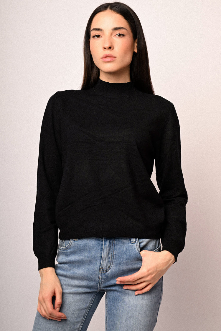 Lupetto basic misto viscosa