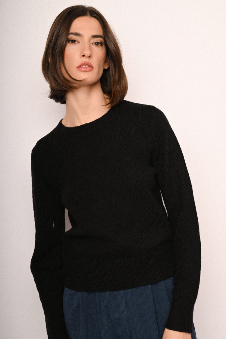 Maglia girocollo basic