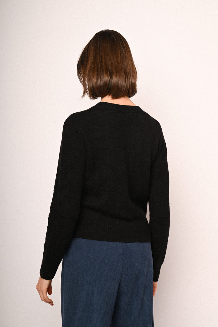 Maglia girocollo basic