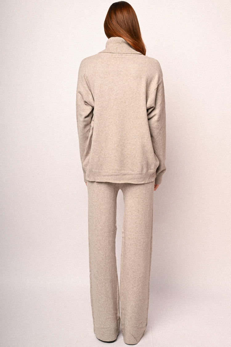 Maglia basic collo alto