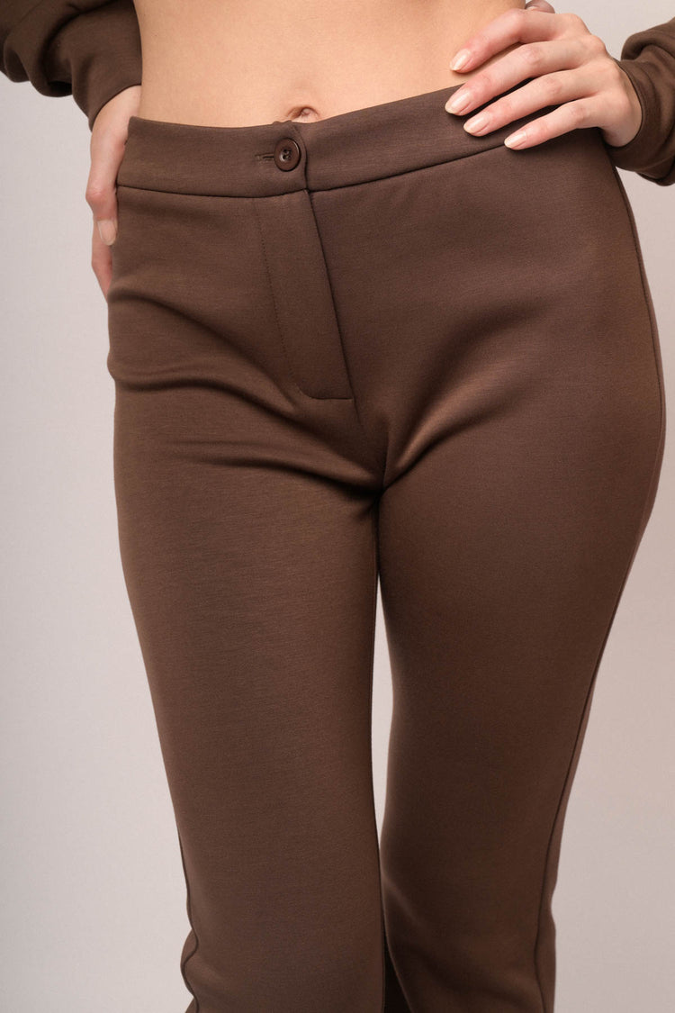 Pantaloni felpa zampa