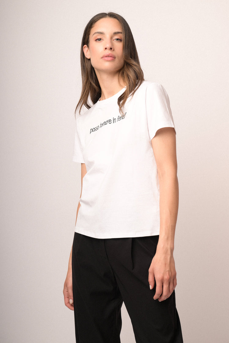Maglia con scritta