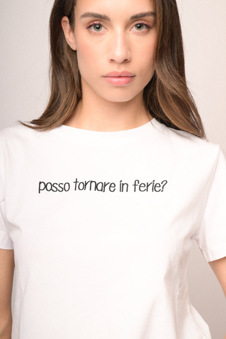 Maglia con scritta
