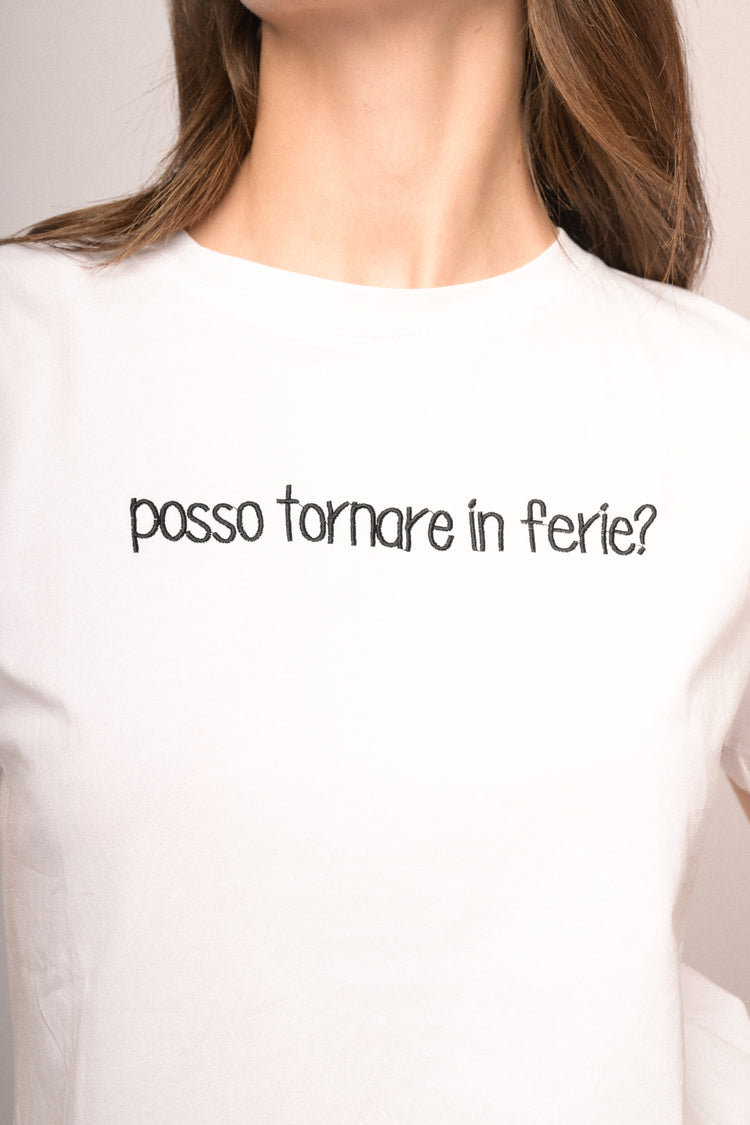 Maglia con scritta
