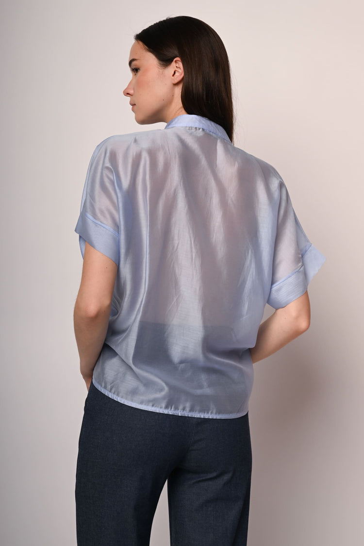 Camicia in mussola con nodo