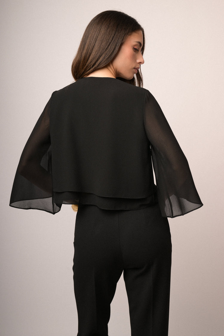 Bolero libellula con bottone
