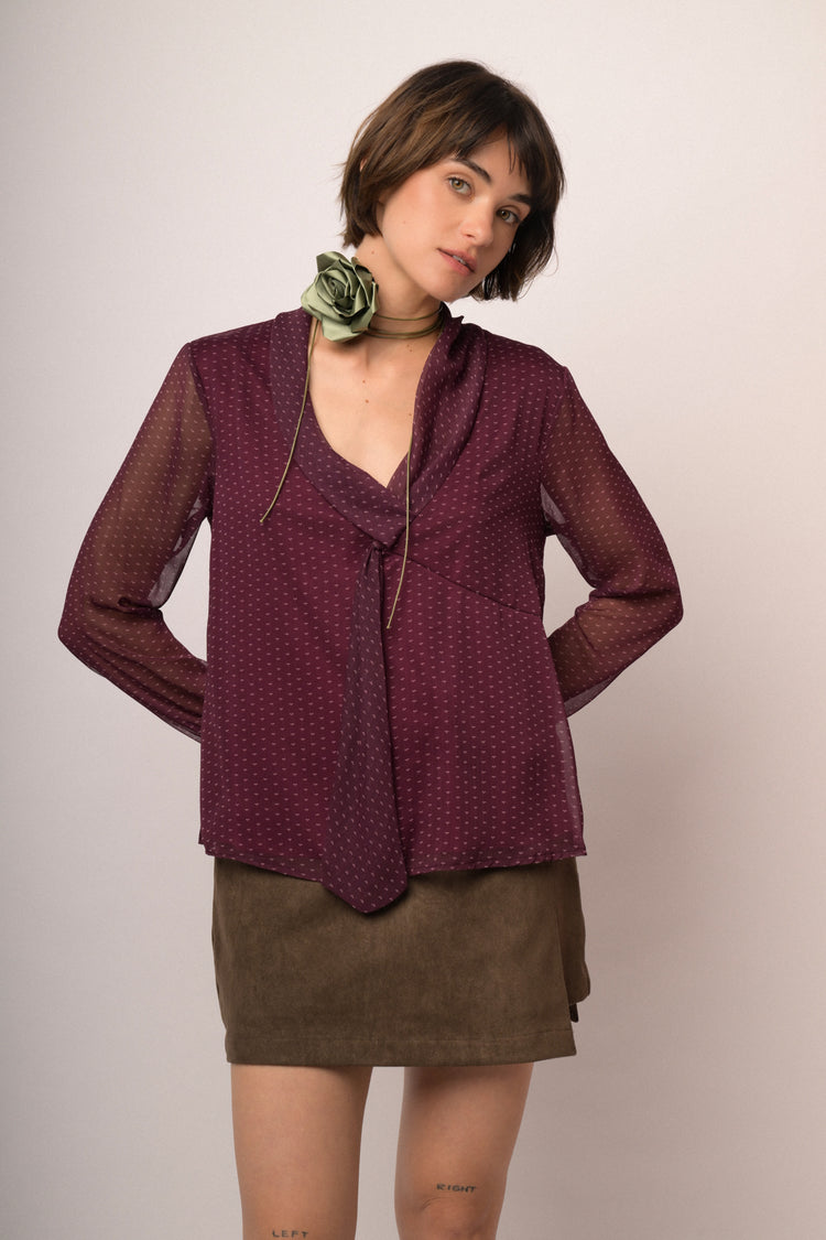 Casacca con laccio