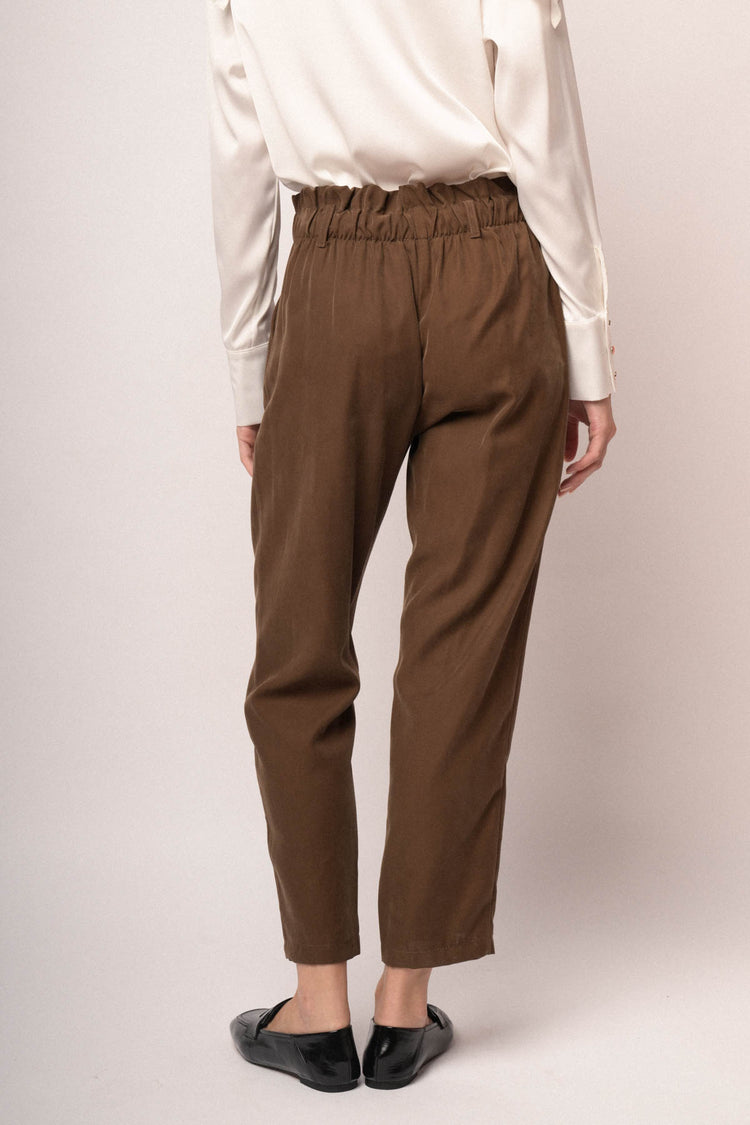 Pantaloni baggy con elastico