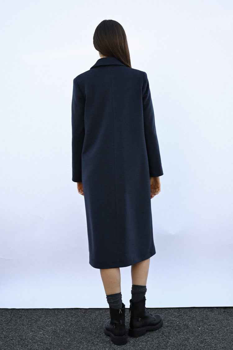Cappotto lungo doppiopetto