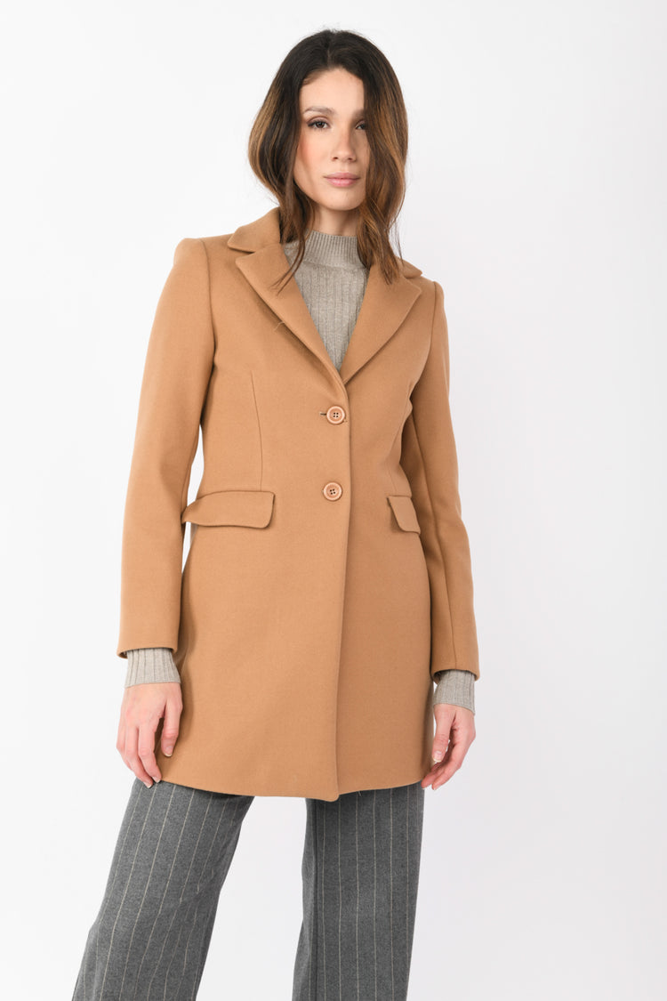 Cappotto monopetto