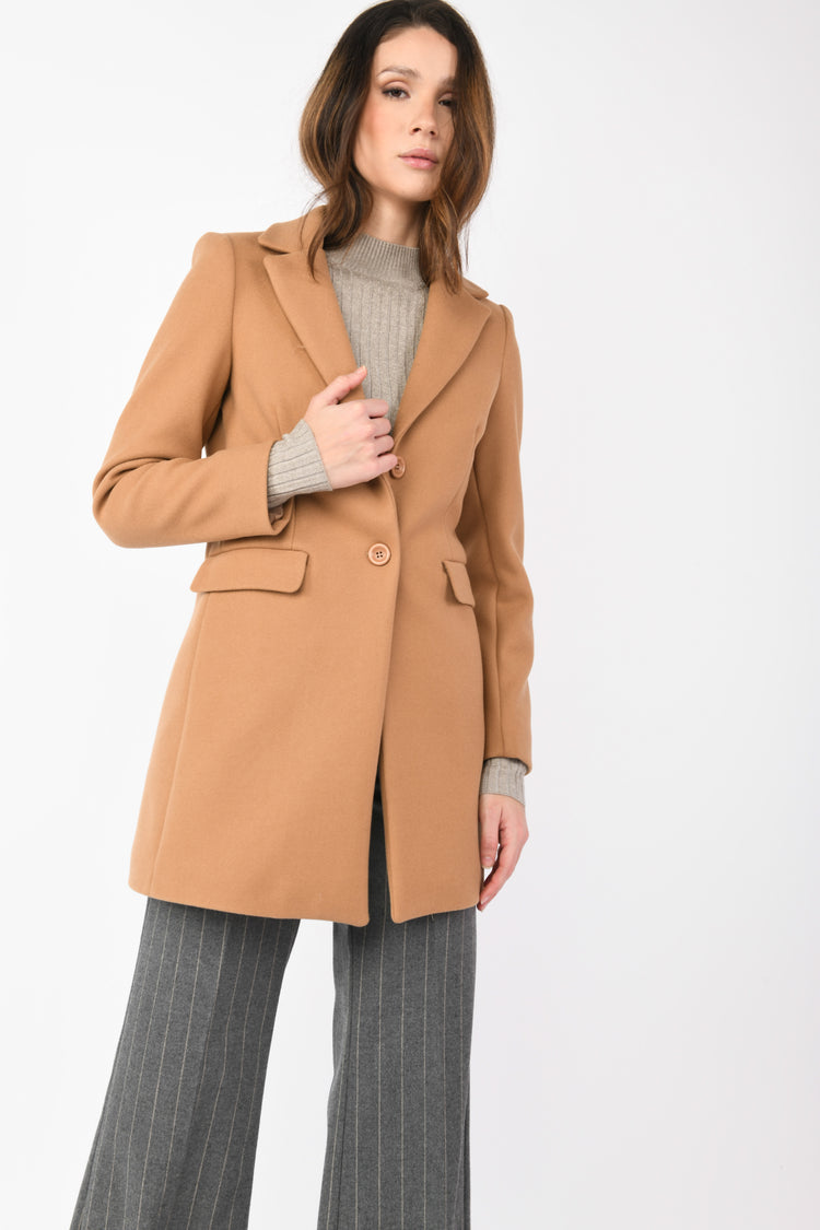 Cappotto monopetto