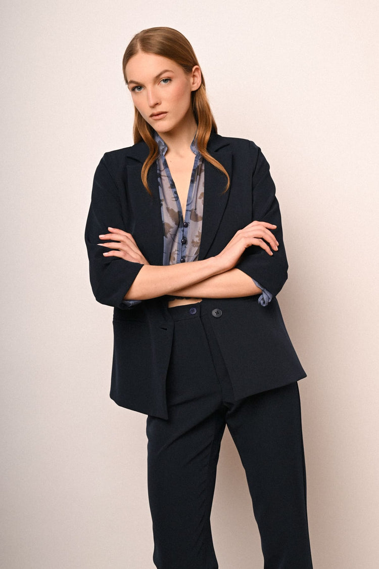 Blazer monopetto con due bottoni