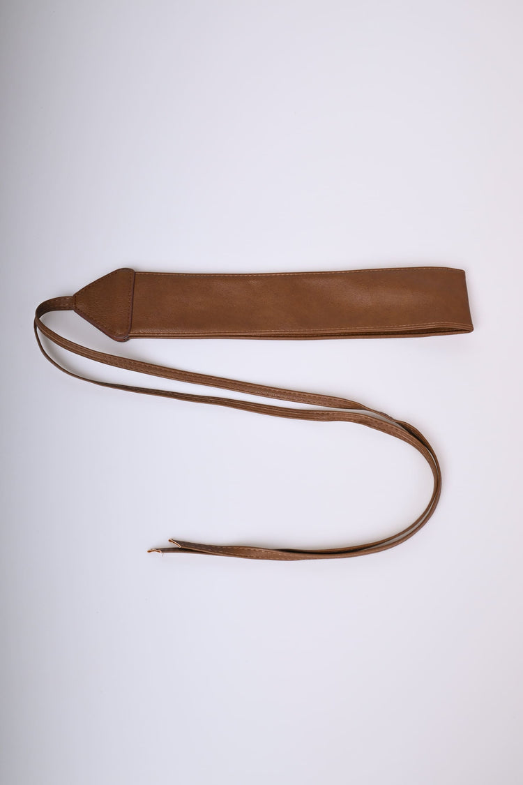 Cintura a fascia in similpelle