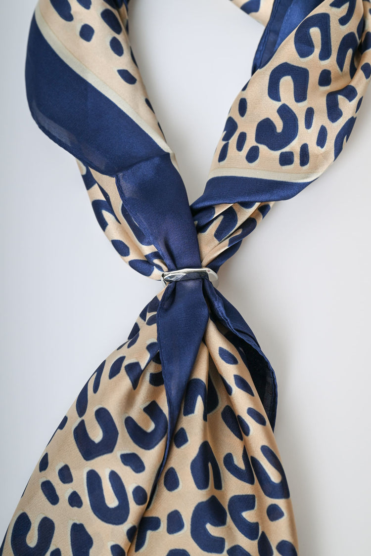 Foulard a stampa animalier