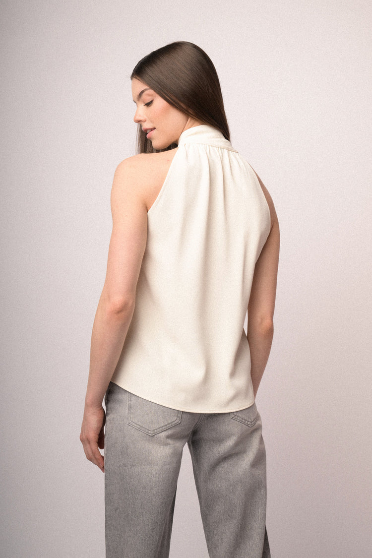 Top allamericana con fiocco