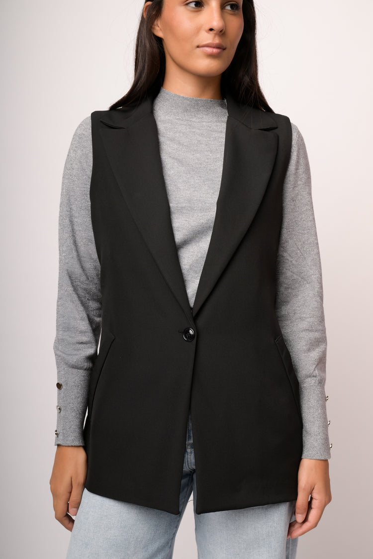 Gilet un bottone