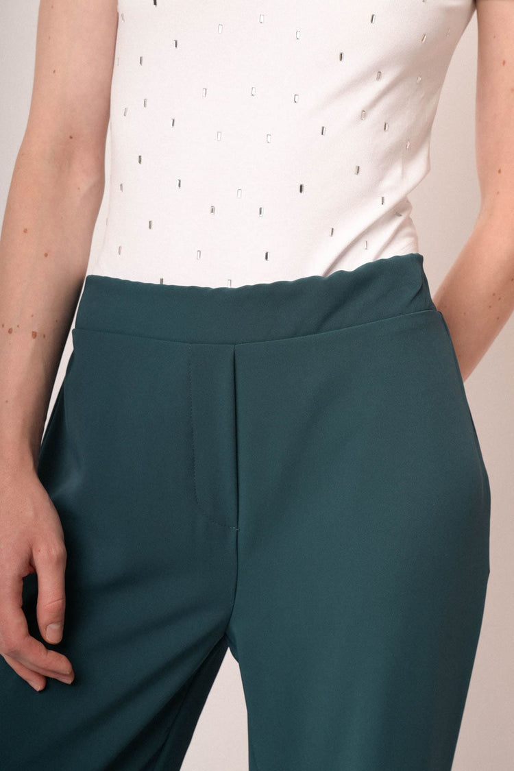 Pantaloni a zampa morbidi