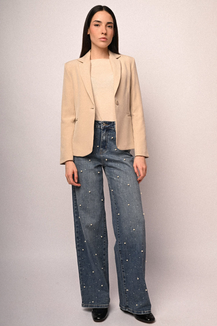Blazer basic monopetto